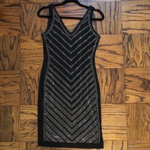 NWT Carmen Marc Valvo beaded  - great NYE dress!
